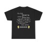 Tshirt on doit tous croire noir