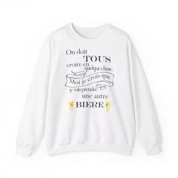Sweat on doit tous croire blanc