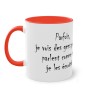 Mug parfois je vois des gens rouge