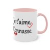 Mug je t'aime, Connasse. rose