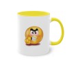 Mug râler c'est mon super pouvoir jaune