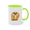 Mug râler c'est mon super pouvoir vert clair