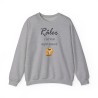 Sweat Râler c'est mon super pouvoir gris