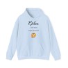 Hoodie Râler c'est mon super pouvoir bleu ciel