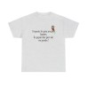 T-shirt respectez les gens avec des lunettes gris cendre