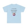 T-shirt je veux des câlins de couleur bleu clair