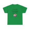T-shirt je veux des câlins de couleur vert irlandais