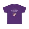 T-shirt je veux des câlins de couleur violet