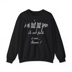 Sweat je ne suis pas grosse noir