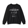 Sweat je ne suis pas grosse noir