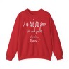 Sweat je ne suis pas gros rouge