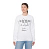 JE NE SUIS PAS GROS(se)… je suis facile à voir. Nuance - Sweat humour unisexe -