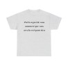 T-shirt j'ai le regret de vous annoncer cendre