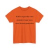 T-shirt j'ai le regret de vous annoncer orange