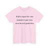 T-shirt j'ai le regret de vous annoncer rose