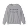 sweat j'ai le regret de vous annoncer gris