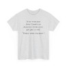 T-shirt je ne veux pas finir cendre
