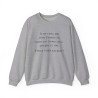 Sweat je ne veux pas finir gris
