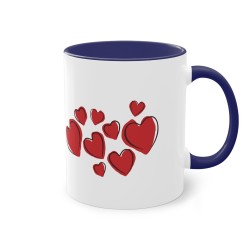 Mug je viens d'apprendre bleu foncé