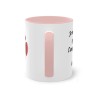 Mug je viens d'apprendre rose