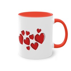 Mug je viens d'apprendre rouge