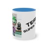Mug Team Super Vilain IA Joker bleu clair