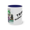 Mug Team Super Vilain IA Joker bleu foncé