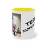 Mug Team Super hero IA Superman jaune