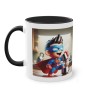 Mug Team Super hero IA Superman noir