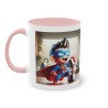 Mug Team Super hero IA Superman rose