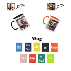 Choix des couleurs du pack