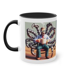 Mug Team Super Vilain IA Dr Octopus noir