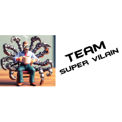 dessin du Mug Team Super Vilain IA Dr Octopus