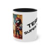 Mug Team Super hero IA Spiderman noir