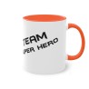 Mug Team Super hero IA Spiderman orange
