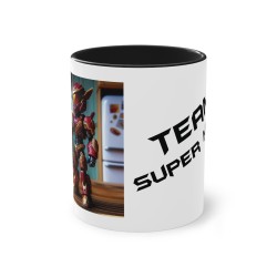 Mug Team Super hero IA Iron Man noir