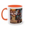 Mug Team Super hero IA Iron Man orange
