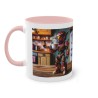 Mug Team Super hero IA Iron Man rose