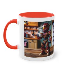 Mug Team Super hero IA Iron Man rouge
