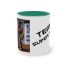 Mug Team Super hero IA Iron Man vert fonce