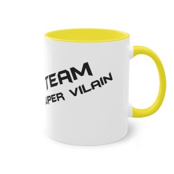 Mug Team Super Vilain IA Le Mandarin jaune
