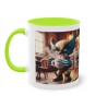 Mug Team Super hero IA Wolverine  vert clair