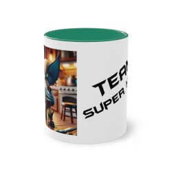 Mug Team Super hero IA Wolverine vert foncé