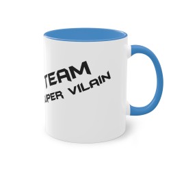 Mug Team Super Vilain IA Dents De Sabre bleu clair