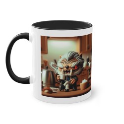 Mug Team Super Vilain IA Dents De Sabre noir