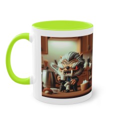 Mug Team Super Vilain IA Dents De Sabre  vert clair