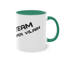Mug Team Super Vilain IA Dents De Sabre vert foncé