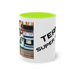 Mug Team Super hero IA Flash vert clair