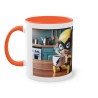Mug Team Super Vilain IA Reverse Flash orange