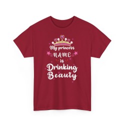 T-shirt My princess name cardinal